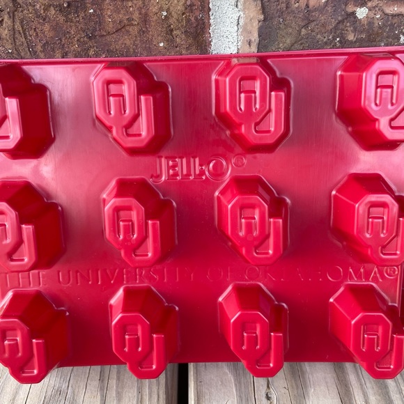 Jello Kitchen Lot Of 2 Oklahoma Ou Sooners Jello Jigglers Mold Kits With Instructions Poshmark